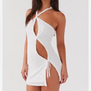 Peppermayo mini white dress